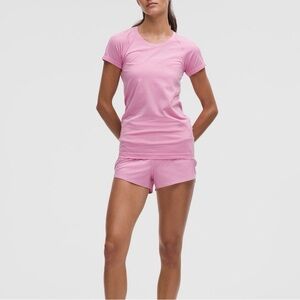 4-11 NWT Size 6 Lululemon Swiftly Tech Short Sleeve 2.0 PKFR